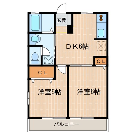 掛川駅 バス12分  筋違橋下車：停歩5分 2階の物件間取画像